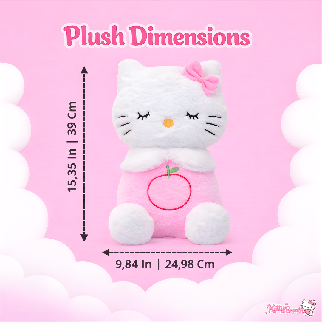 Breathing Kitty Plush for Better Sleep