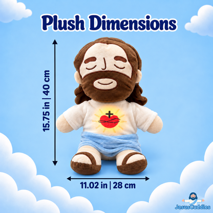 Breathing Jesus Plush for Sleep Better