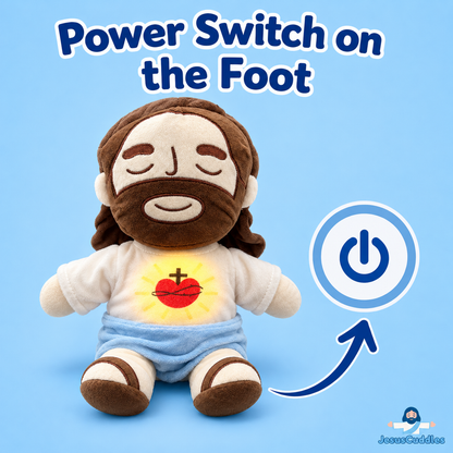 Breathing Jesus Plush for Sleep Better
