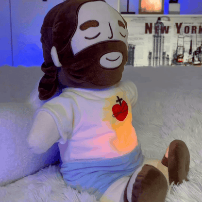 Breathing Jesus Plush for Sleep Better