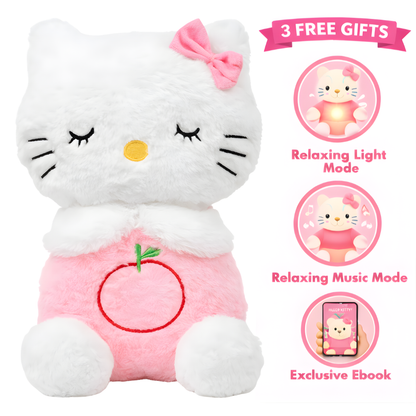 Breathing Kitty Plush for Better Sleep
